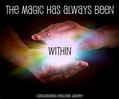 I contain the magic within me